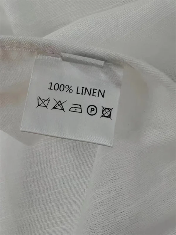 Women's 100% Linen Casual Short Jacket For Commuting Wear - Image 5