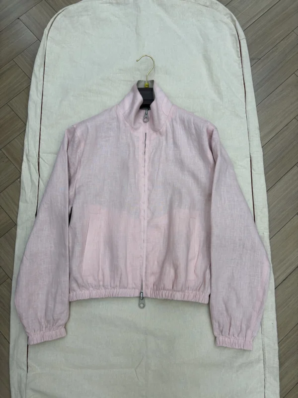 Spring Summer 2025 Women's Reversible Linen Jacket Lightweight Stylish